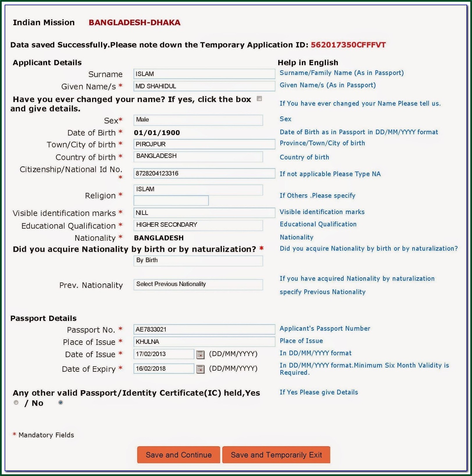 Application Form For Divorce In India