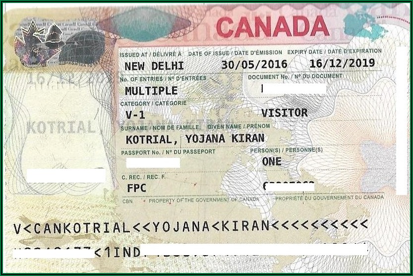 Apply For Indian Tourist Visa From Canada