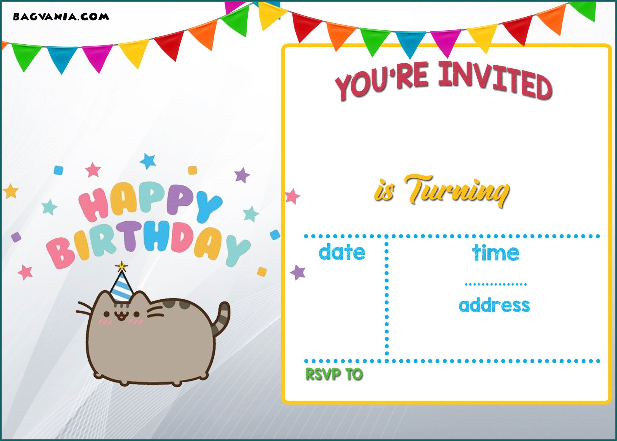 Free Birthday Invitation Card Template Download Cclasbeta