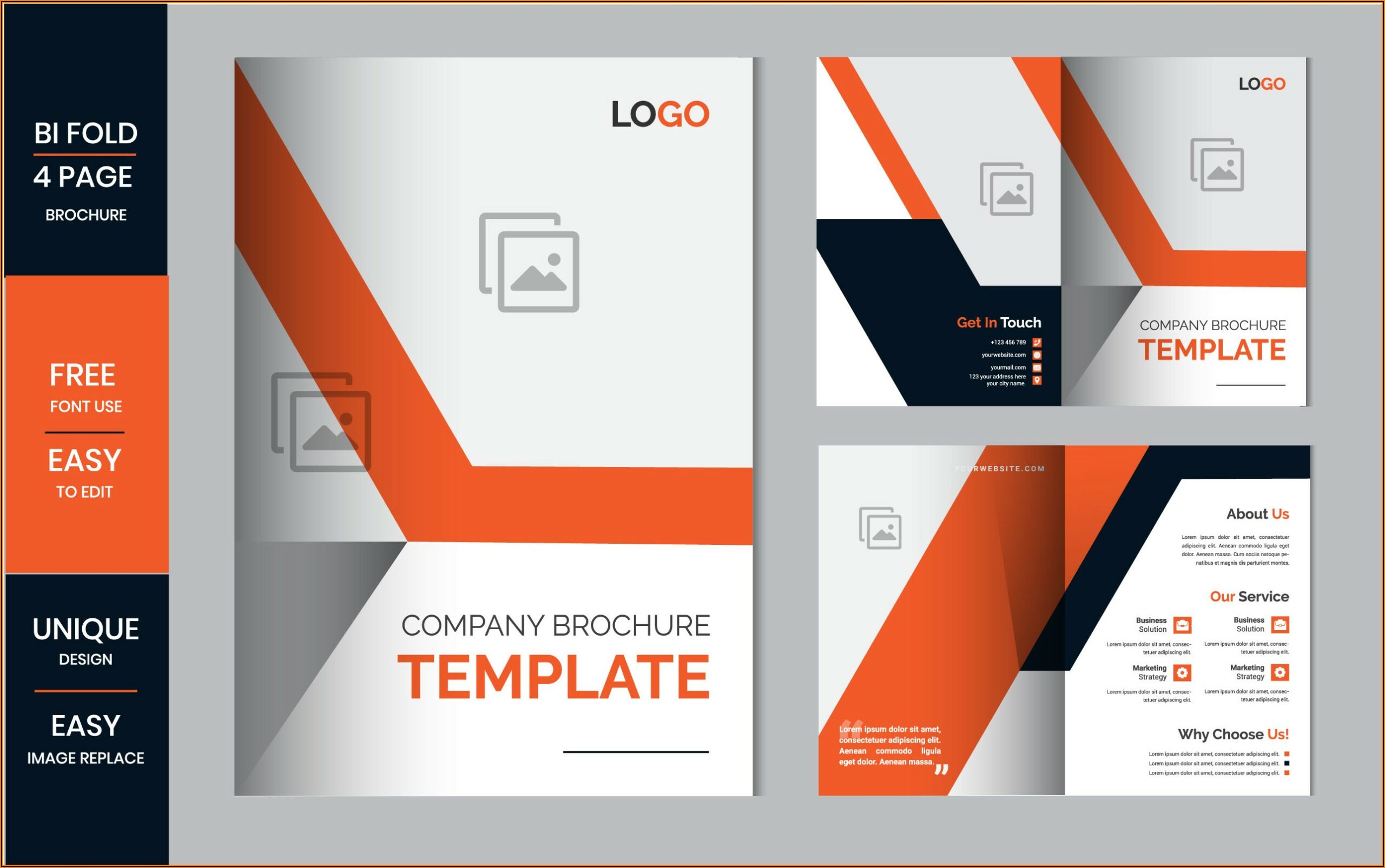 Corporate Brochure Design Templates Free Download
