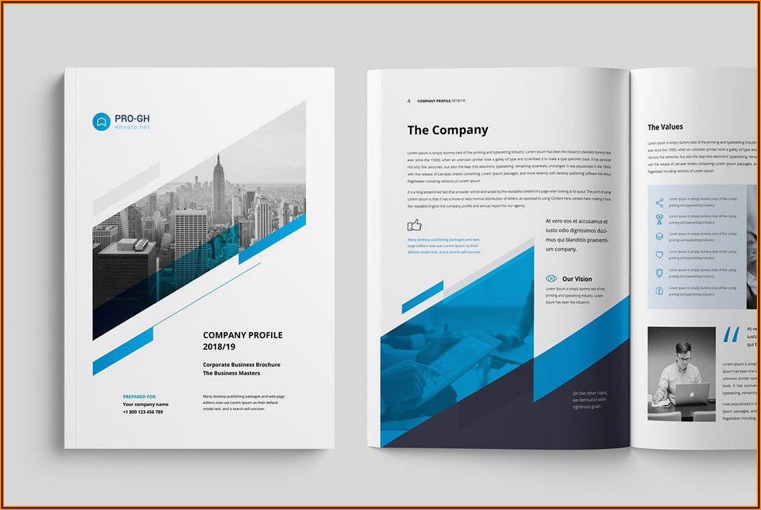 Corporate Brochure Templates Free Download Word