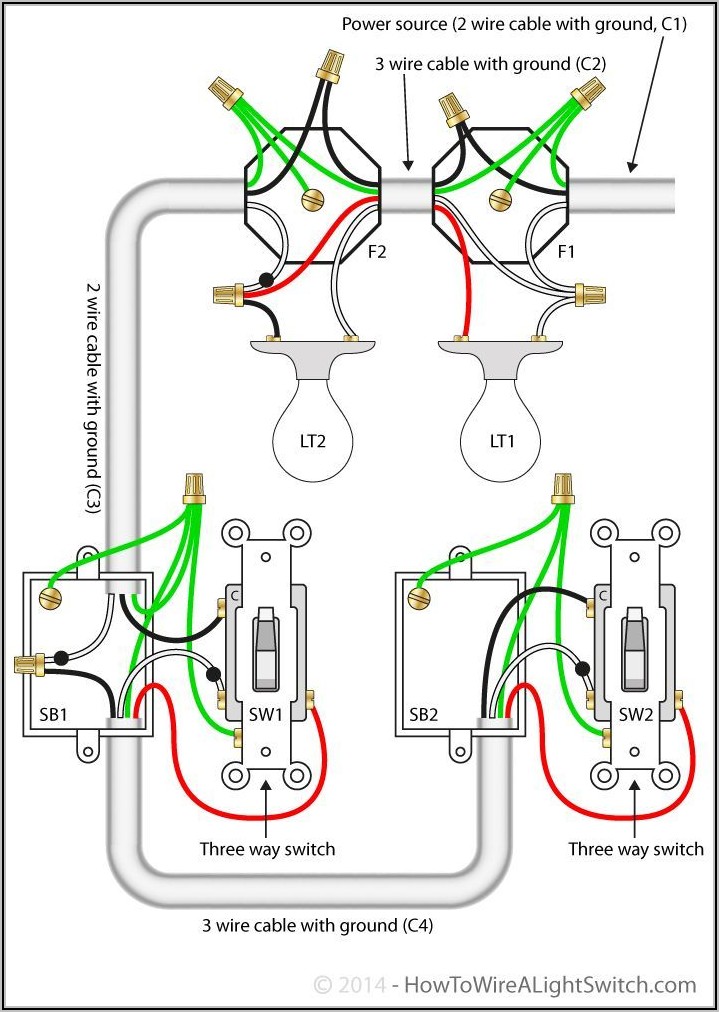 Electrical Wiring Diagram Light Switch