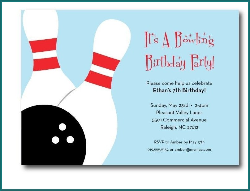 Free Birthday Party Invitation Templates For Word