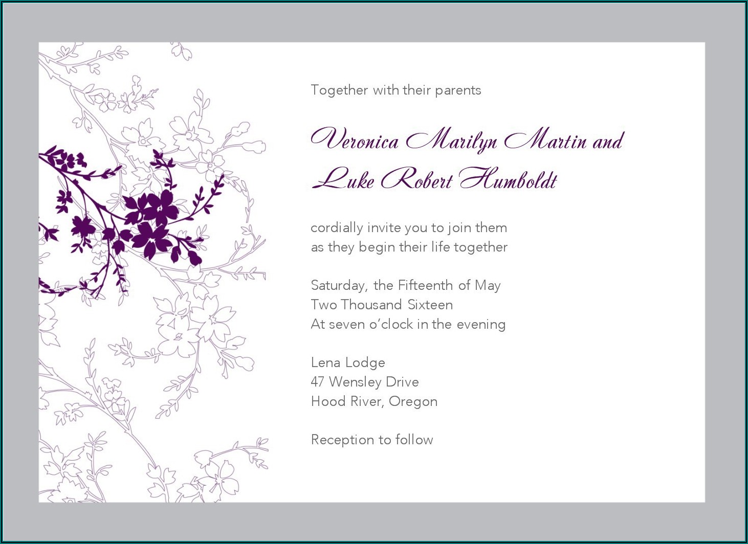 Free Invitation Cards Templates Download