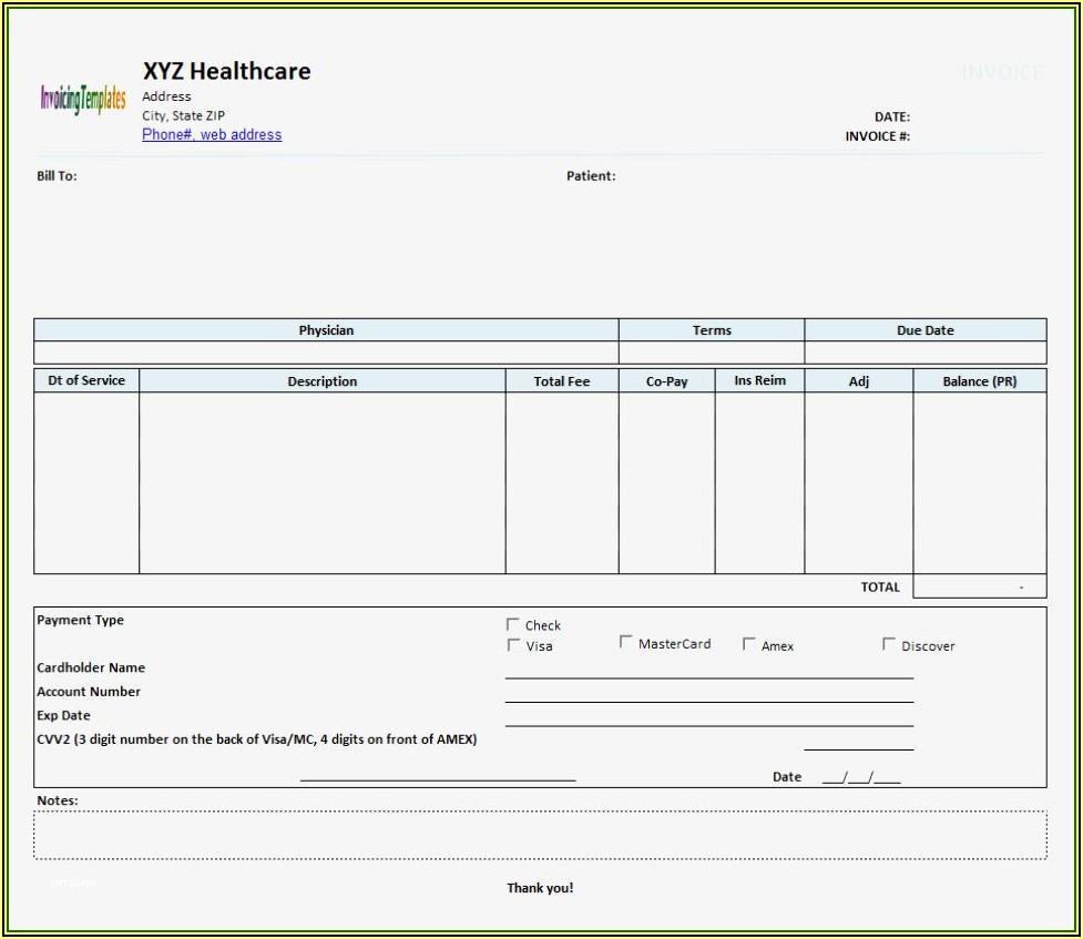 Open Office 4 Invoice Template