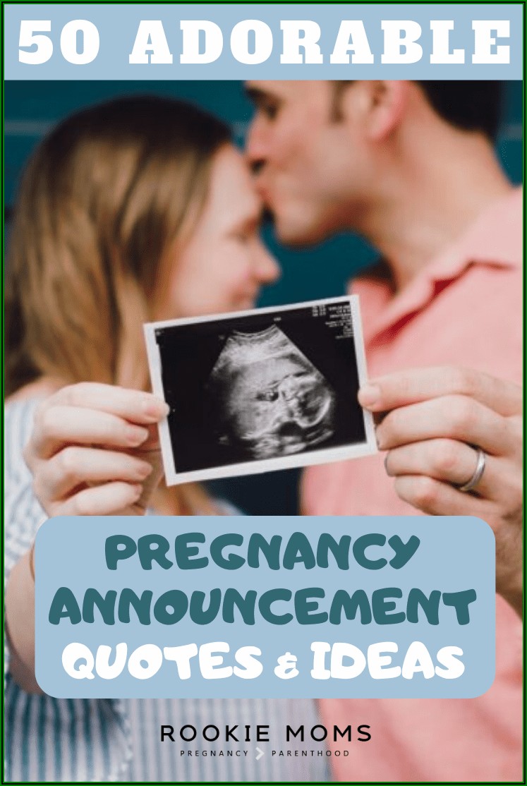 Pregnancy Announcement Captions On Facebook