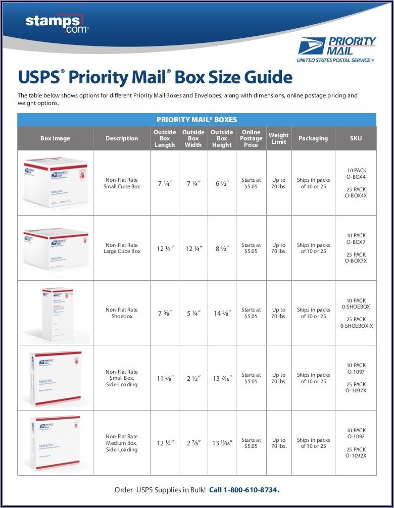 Priority Mail Mailing Envelope Dimensions