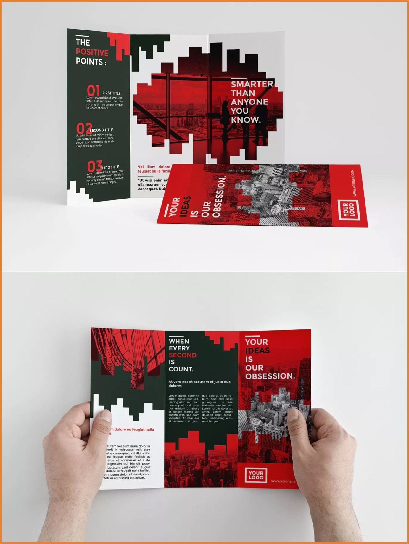 Tri Fold Brochure Template Indesign