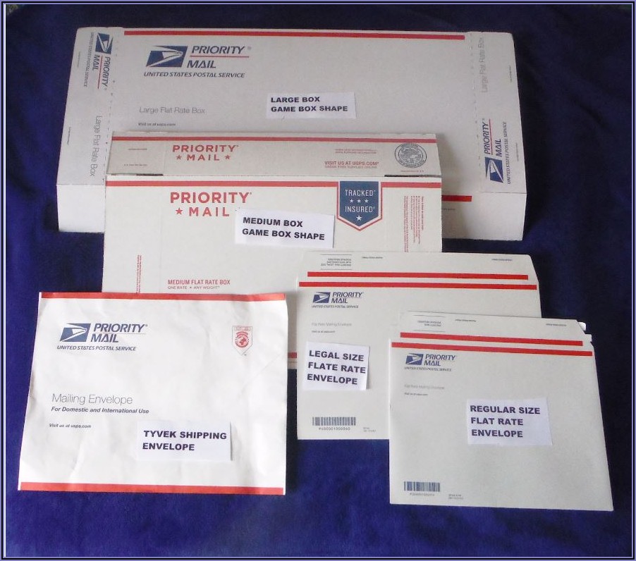 Usps Priority Mail Envelope Dimensions