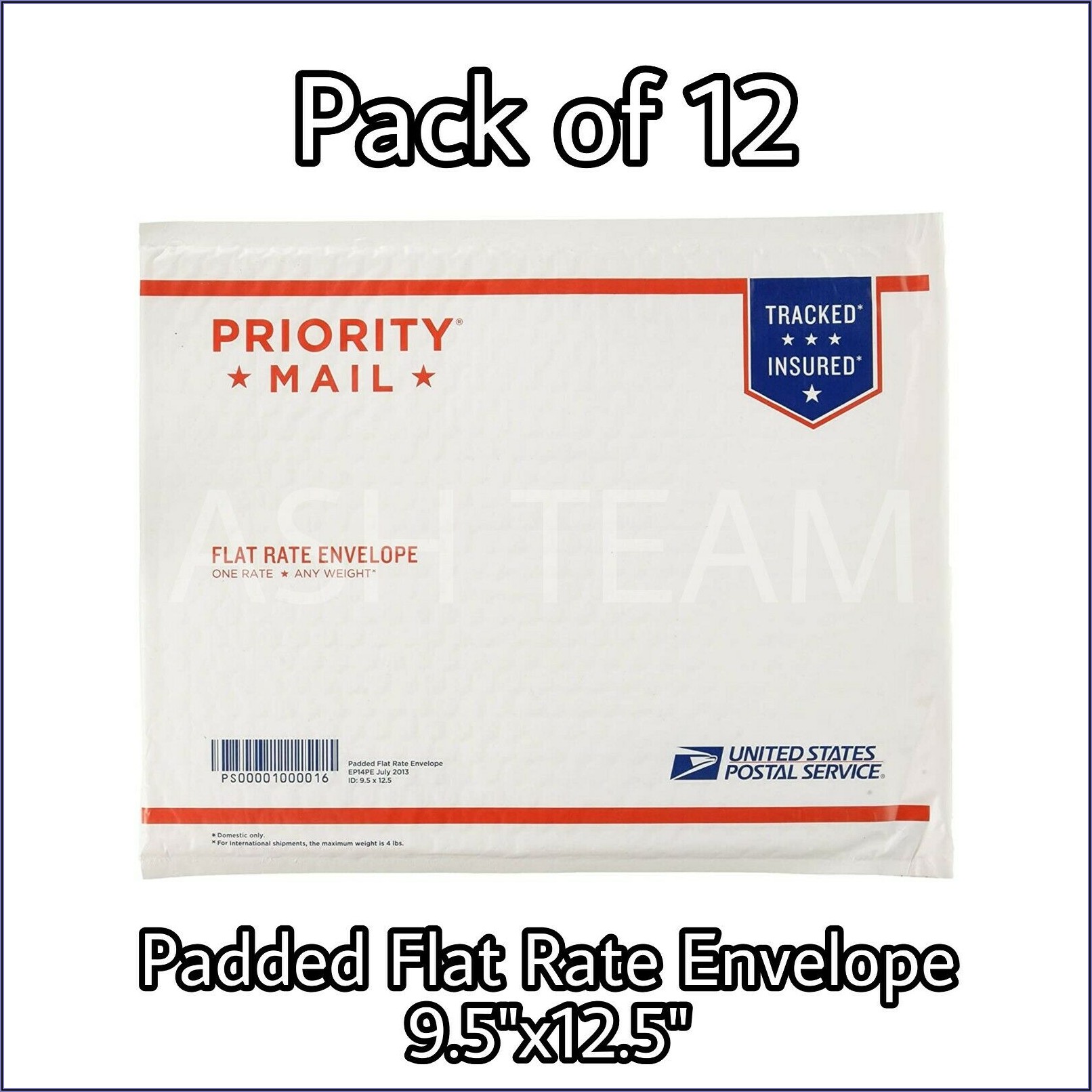 Usps Priority Mail International Padded Flat Rate Envelope