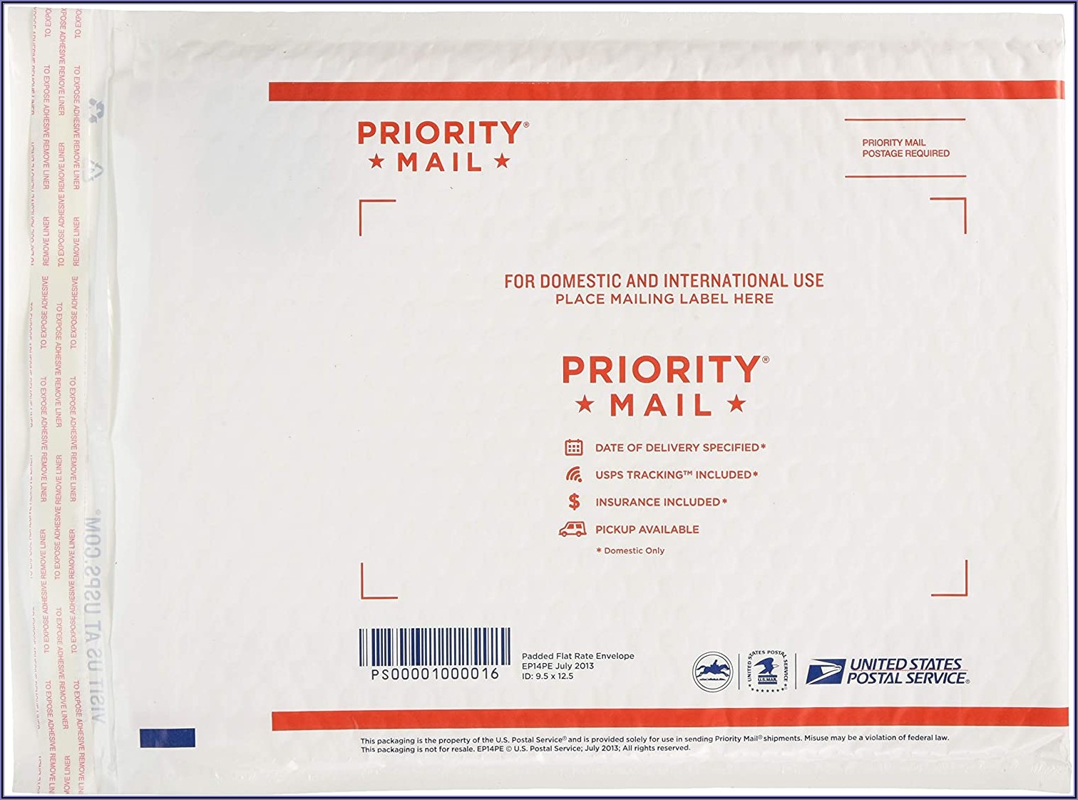 Usps Priority Mail Padded Envelope Sizes