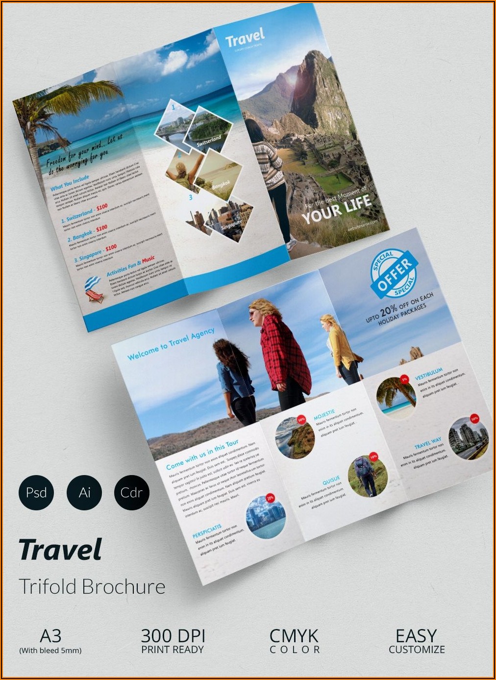 Word Travel Brochure Template Free Download