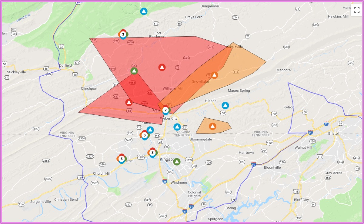 Aep Outage Map Va