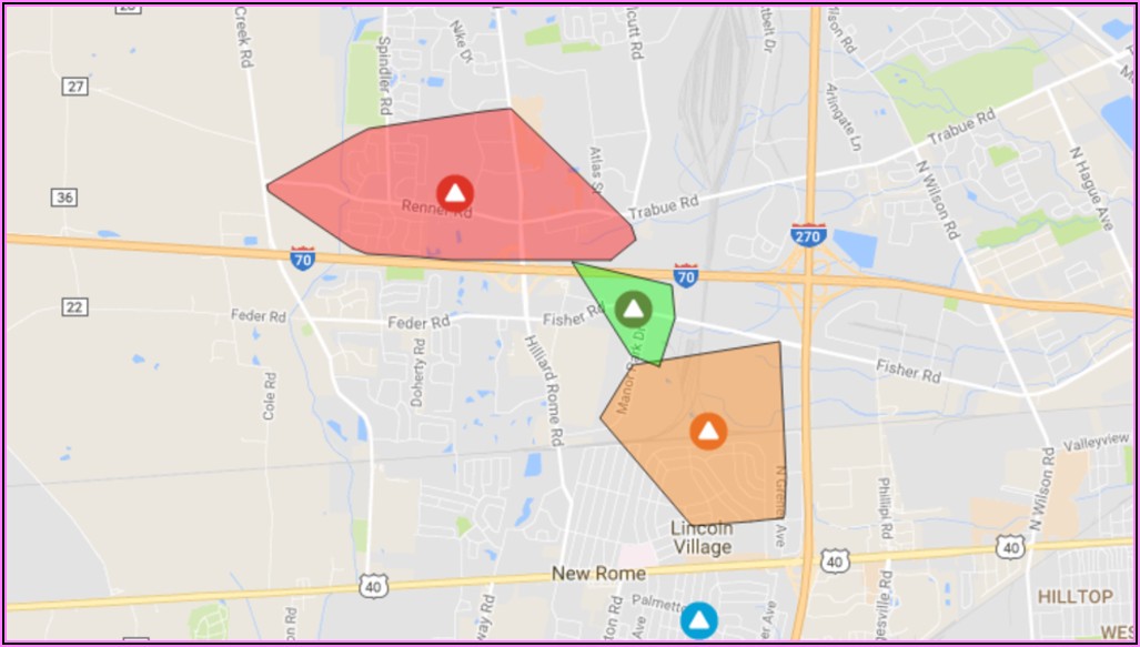 Aep Power Outage Map Columbus Ohio