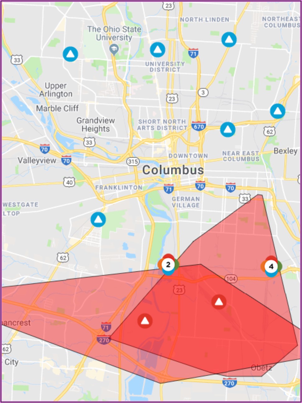 American Electric Power Outage Map Wv
