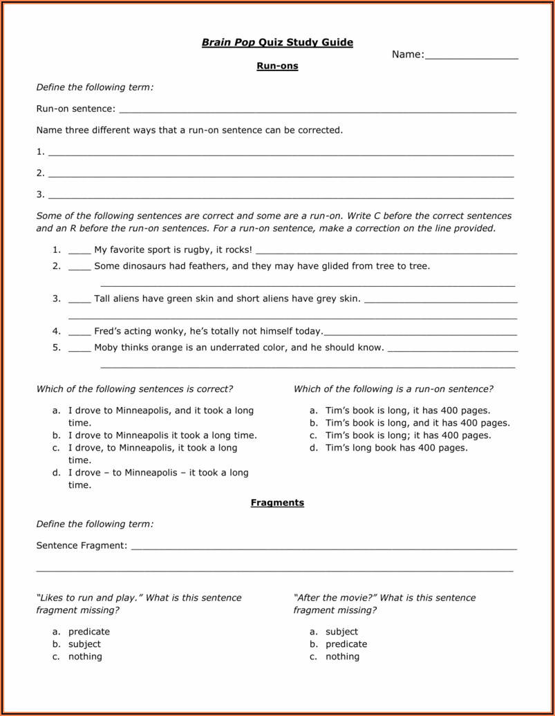 Brainpop Carbon Cycle Worksheet Answers