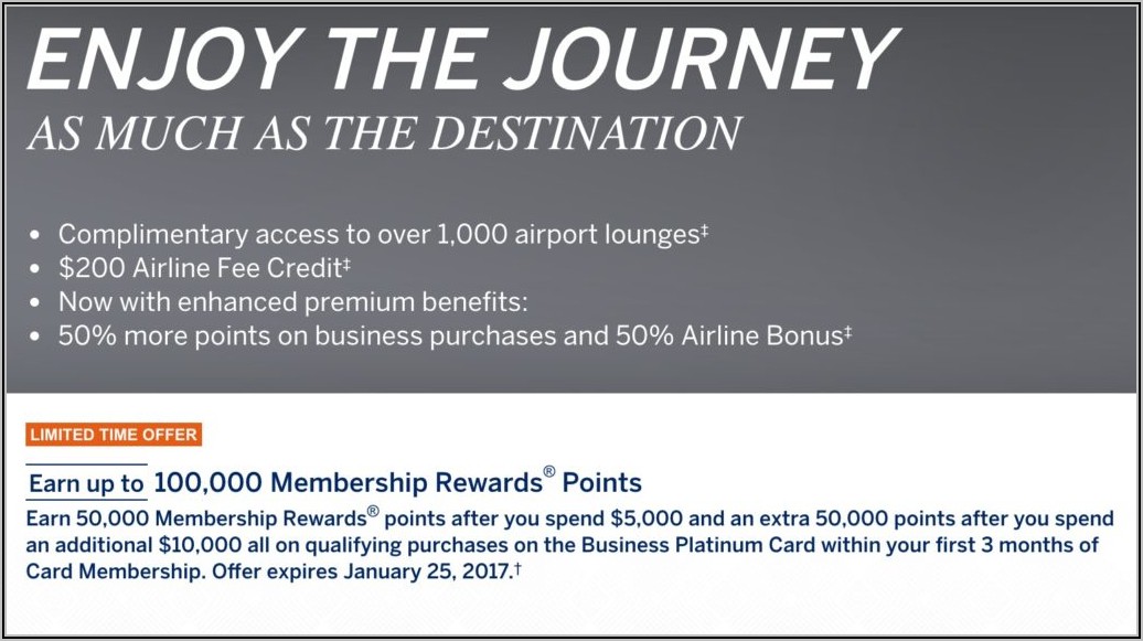 Business Platinum Card From American Express Open