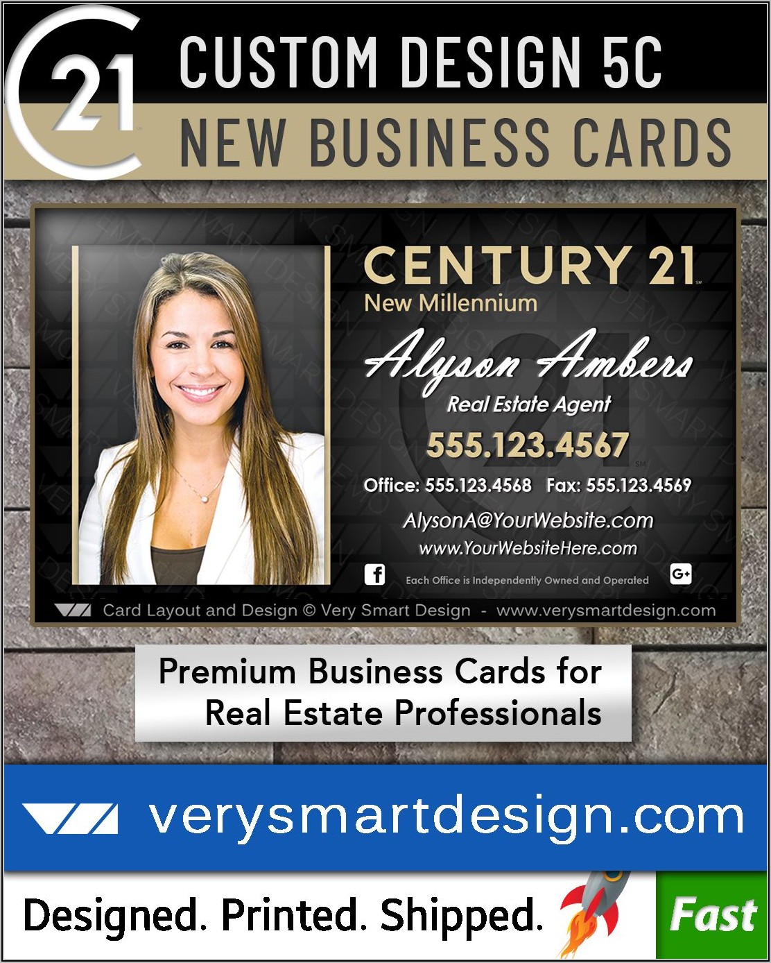 Century 21 Business Cards Vistaprint