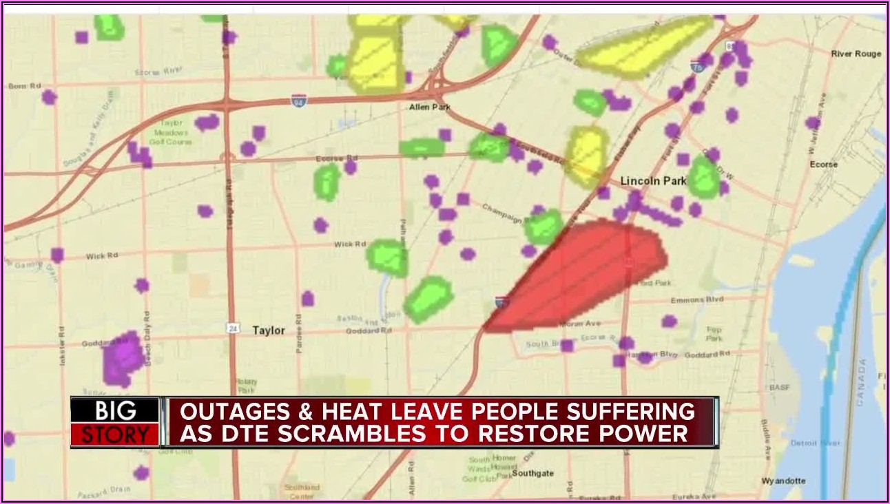 Consumer Energy Outage Map