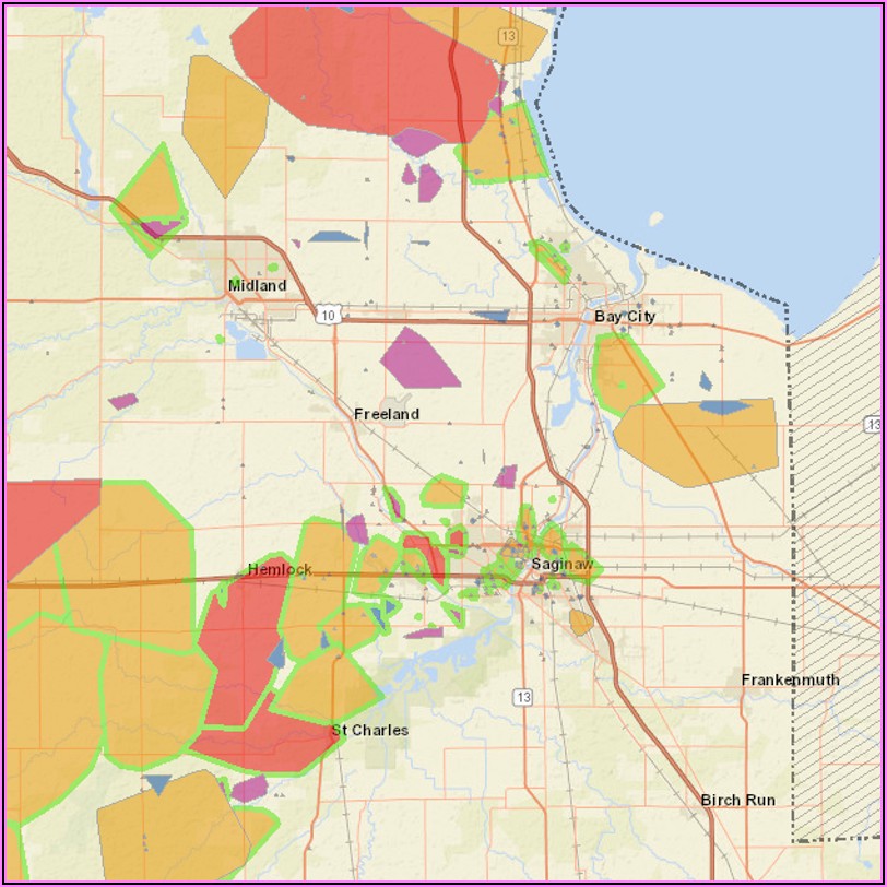Consumers Energy Outage Map Midland Michigan