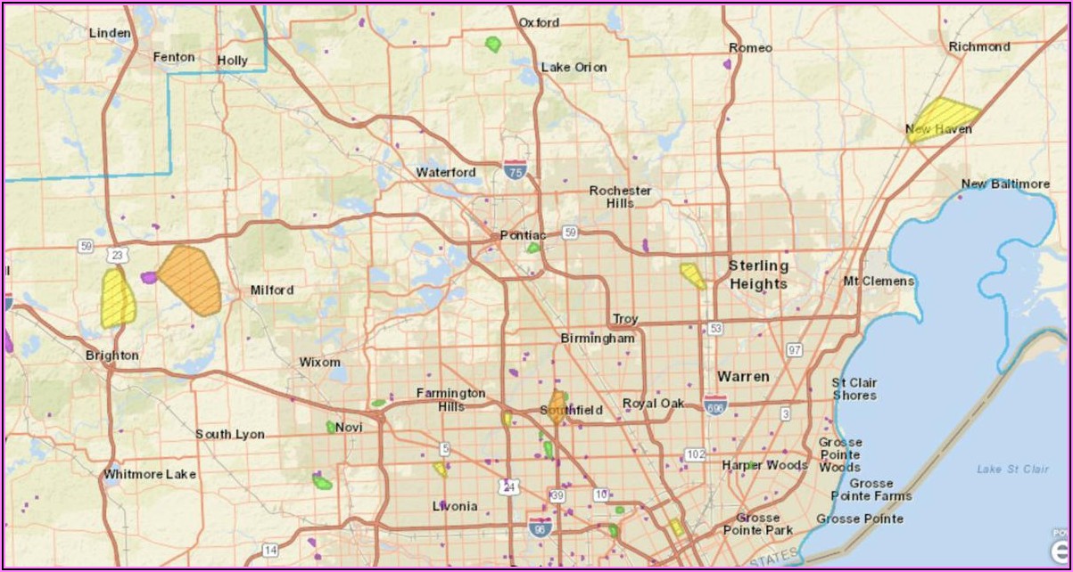 Dte Power Outage Map Grand Rapids
