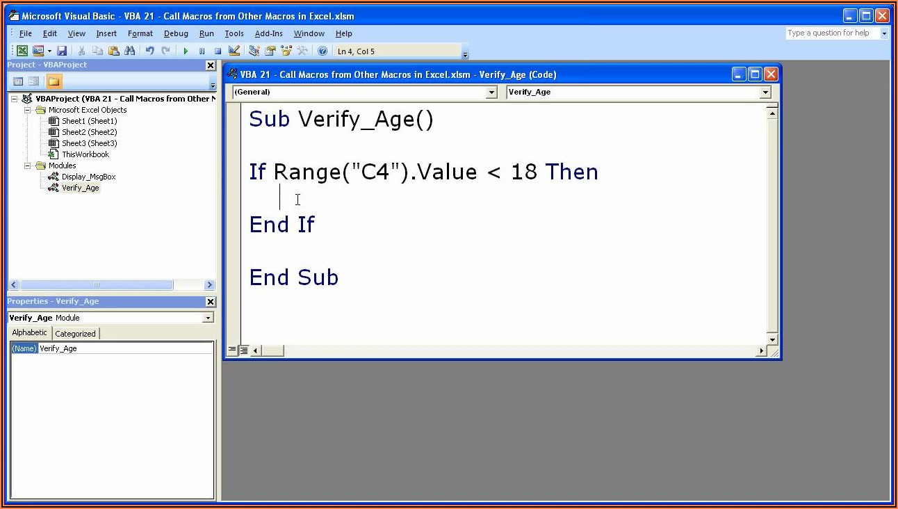 Excel Vba Code In Sheet Or Module
