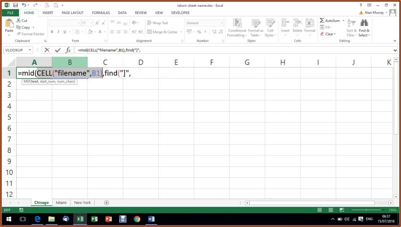 Excel Vba Copy Tab Name To Cell