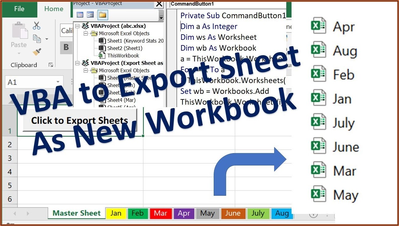 Excel Vba Save Sheet As New File