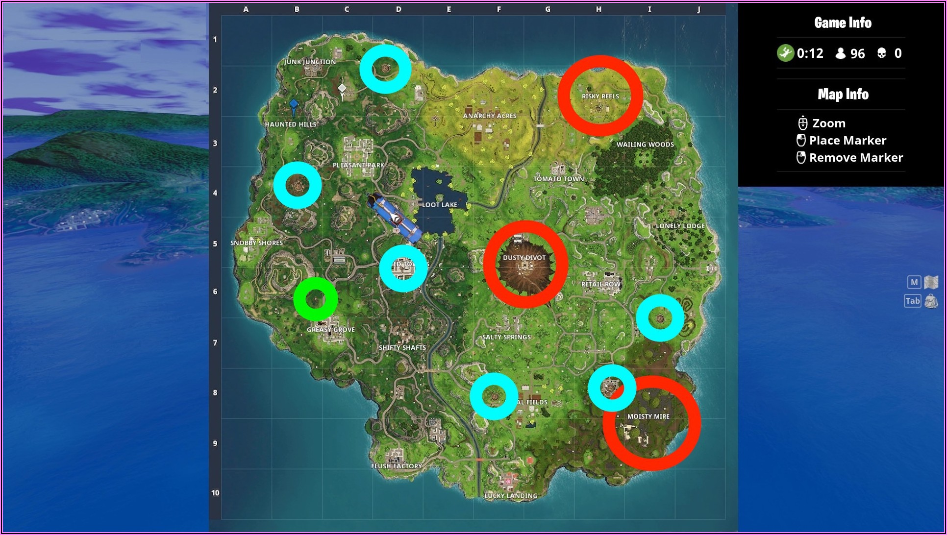 Fortnite New Map Changes