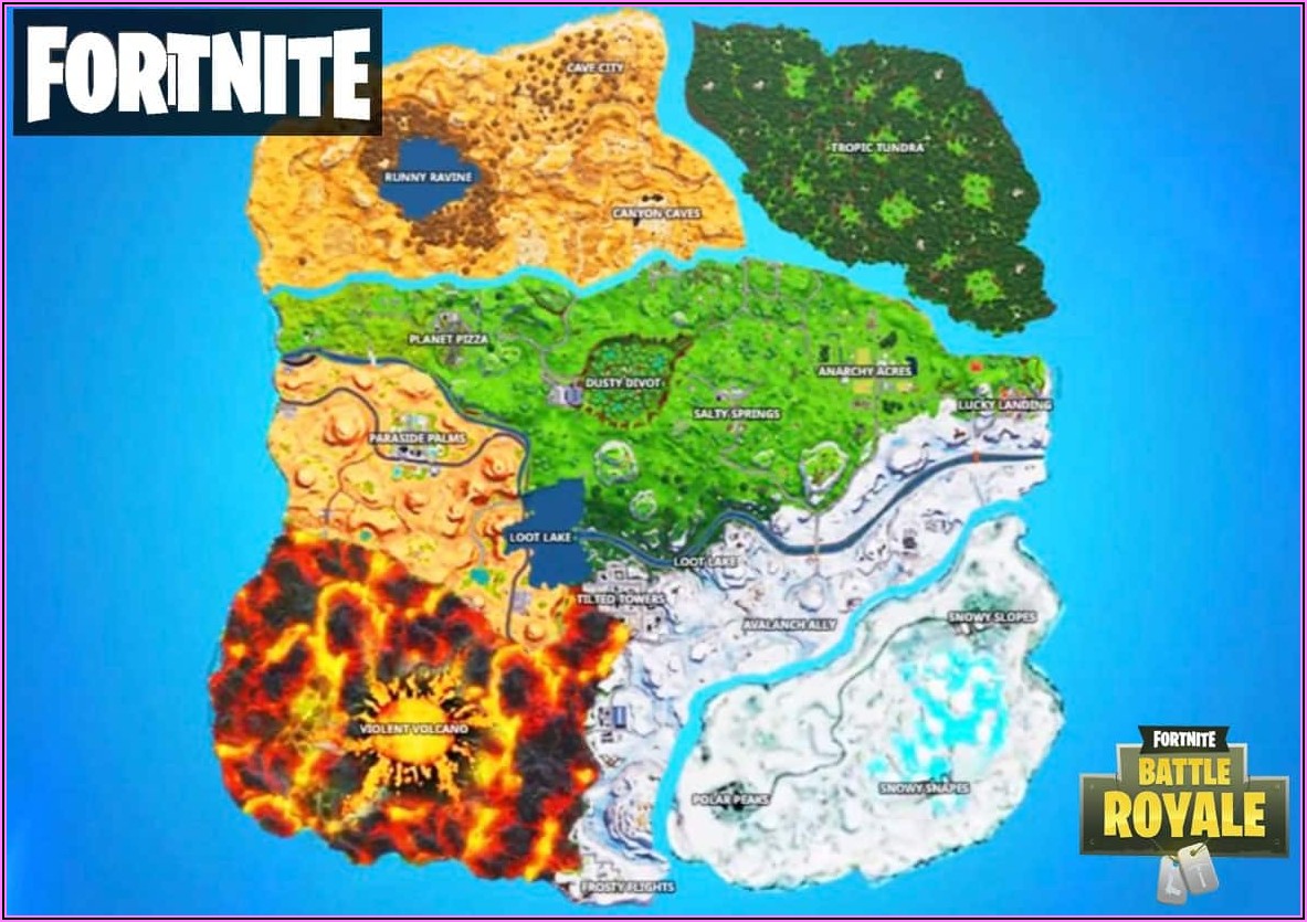 Fortnite New Map Season 10