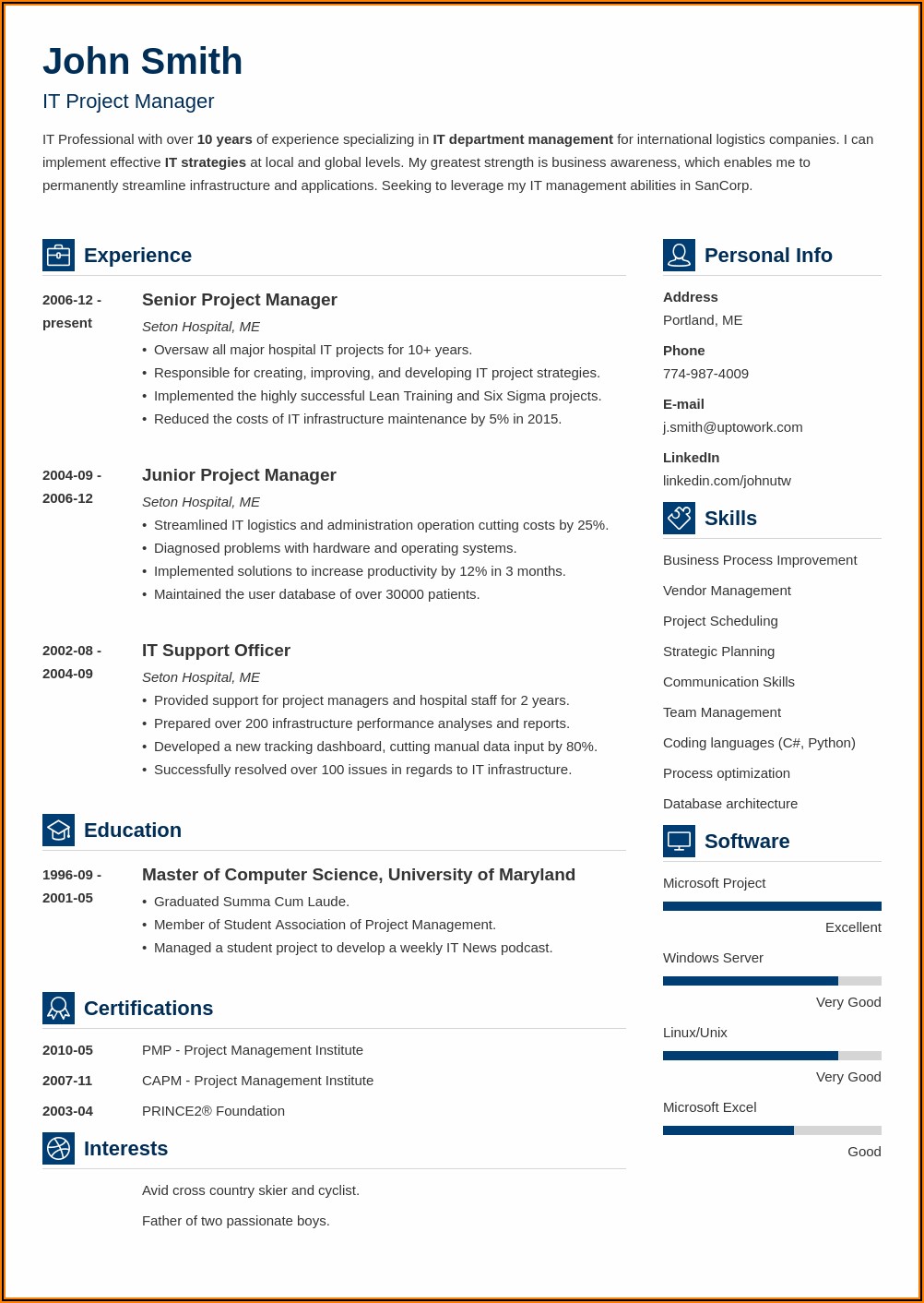 Free Resume Builder No Cost To Download