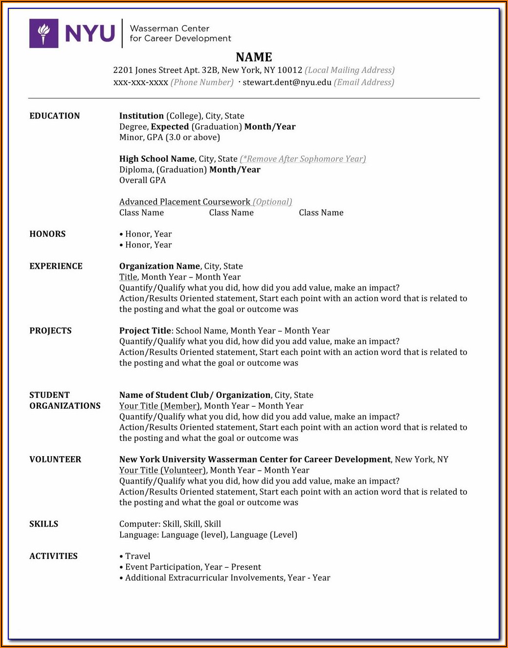 Free Resume Builder No Payment