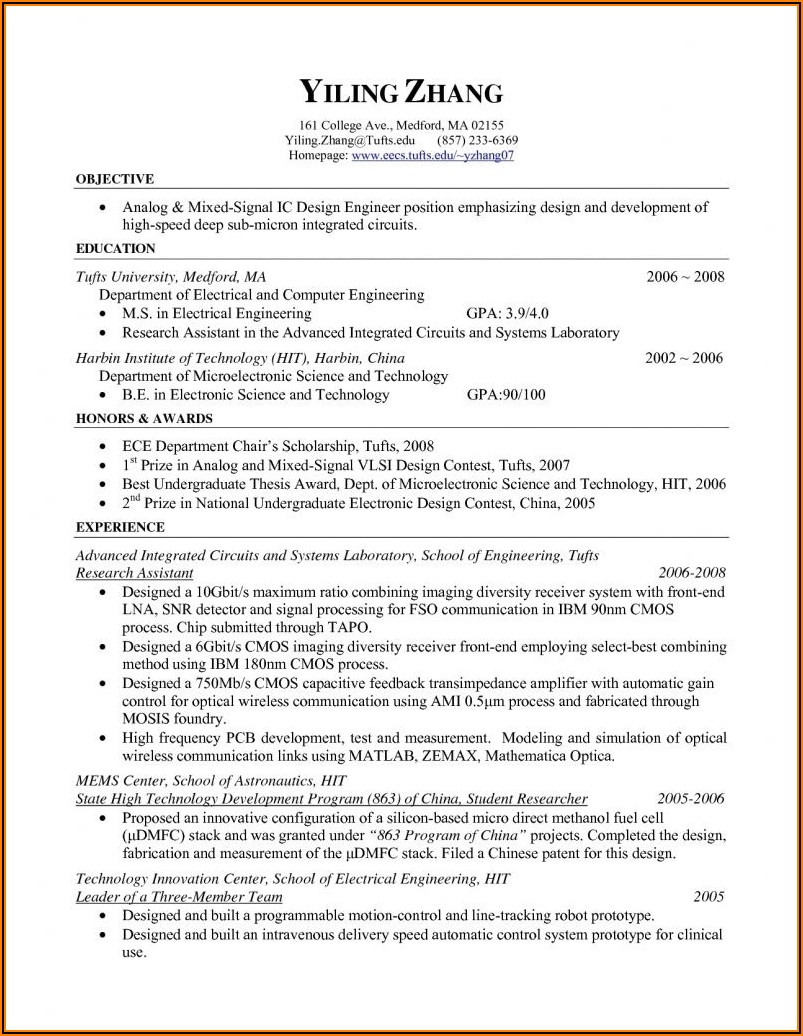 Free Resume Templates For Macbook Air