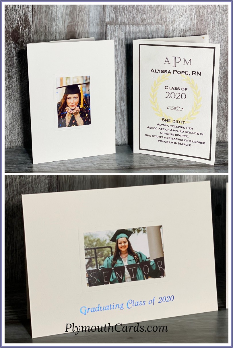 Graduation Party Invitations With Photo Insert
