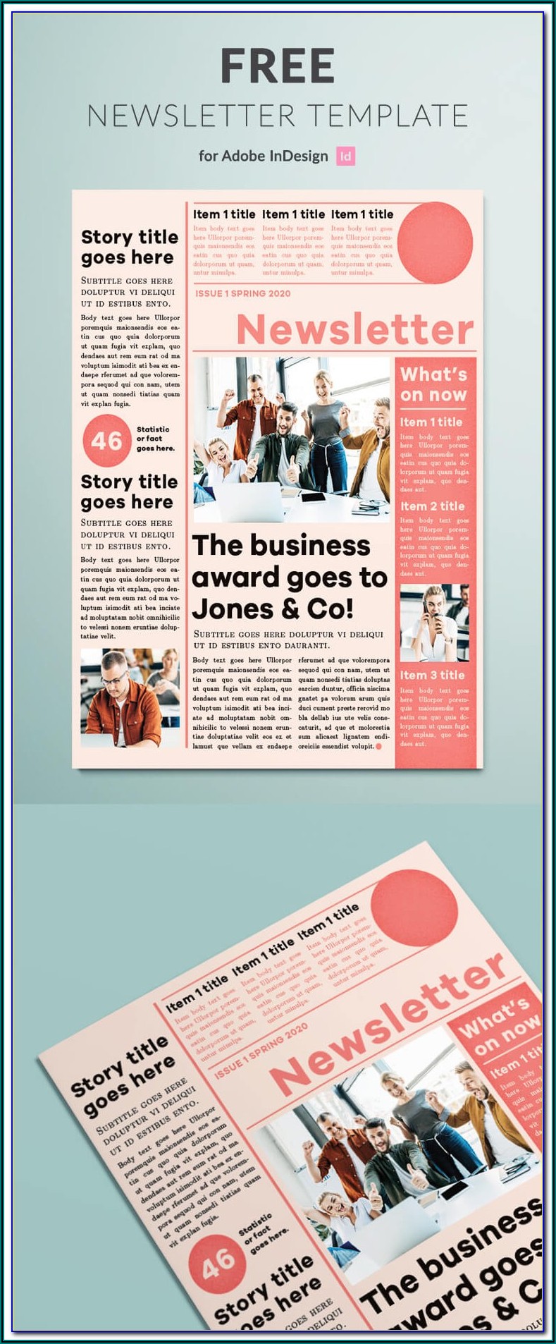 Indesign Email Newsletter Templates