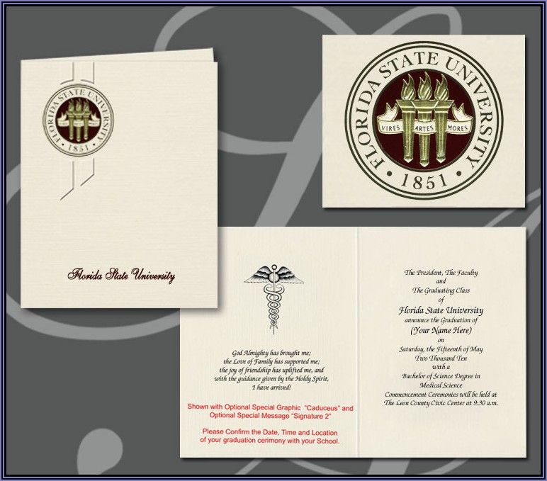 Kansas State University Graduation Invitations
