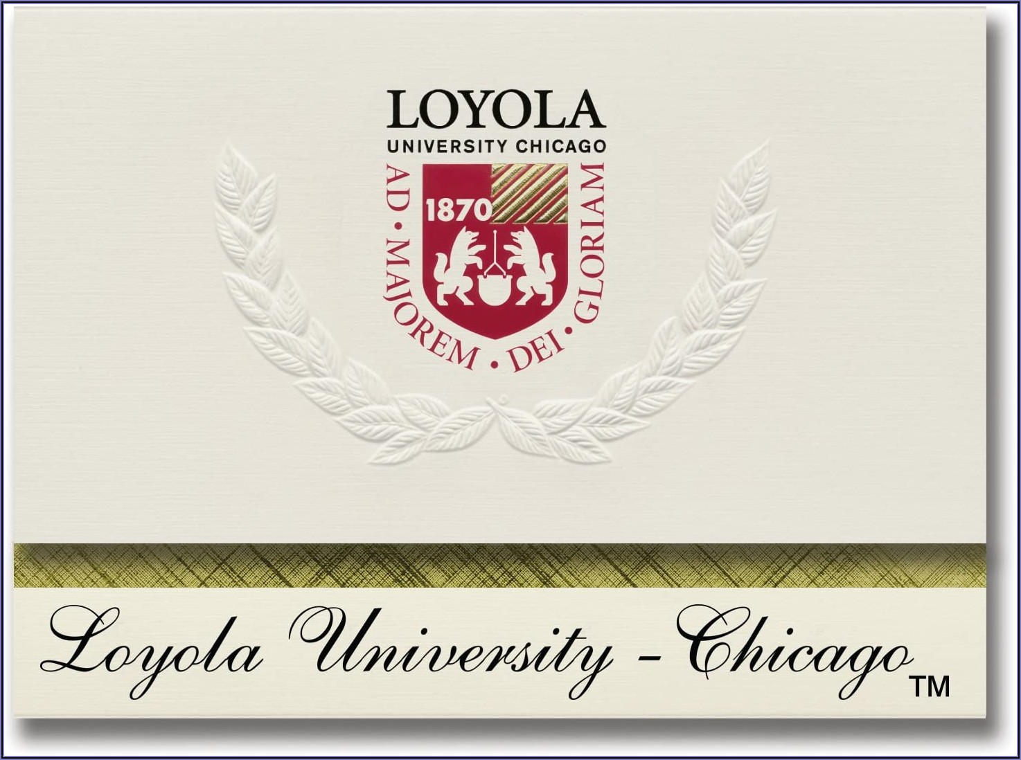 Loyola University Chicago Graduation Announcements