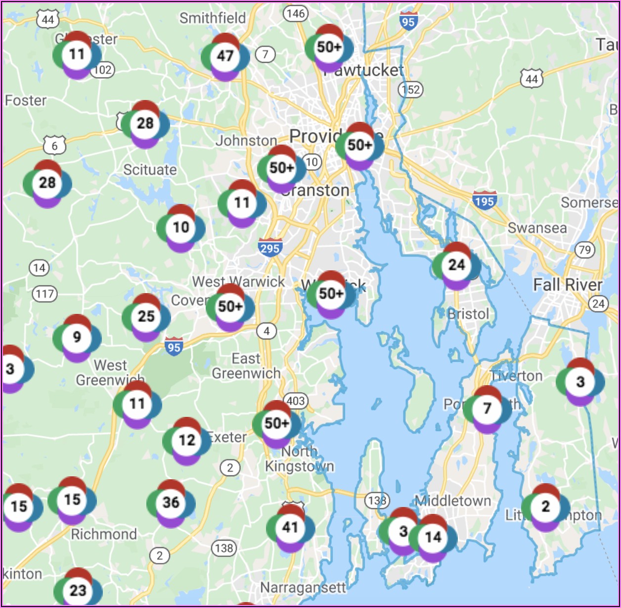 National Grid Outage Map Cumberland Ri
