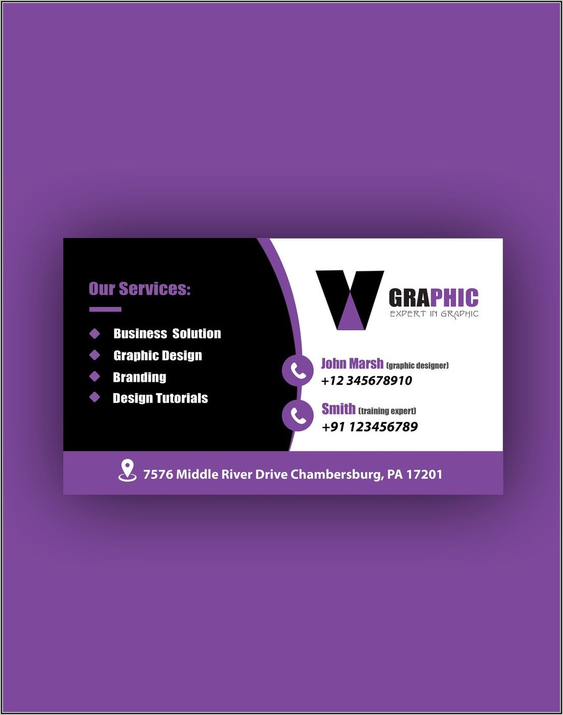 Office Depot Business Card Template 8371