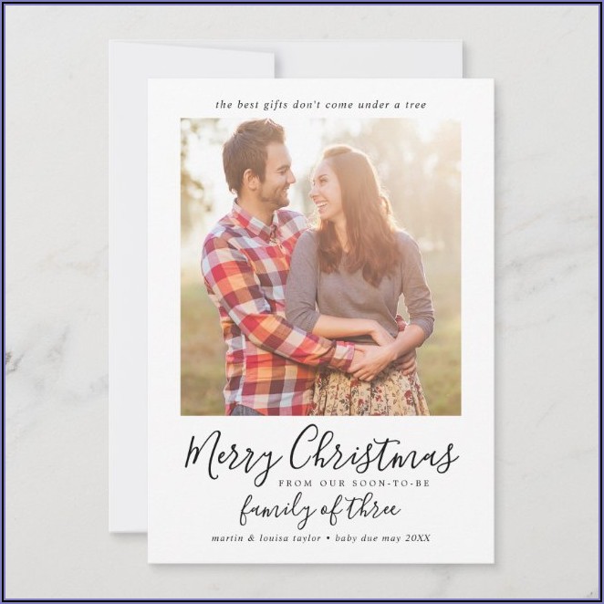 Personalized Pregnancy Announcement Cards