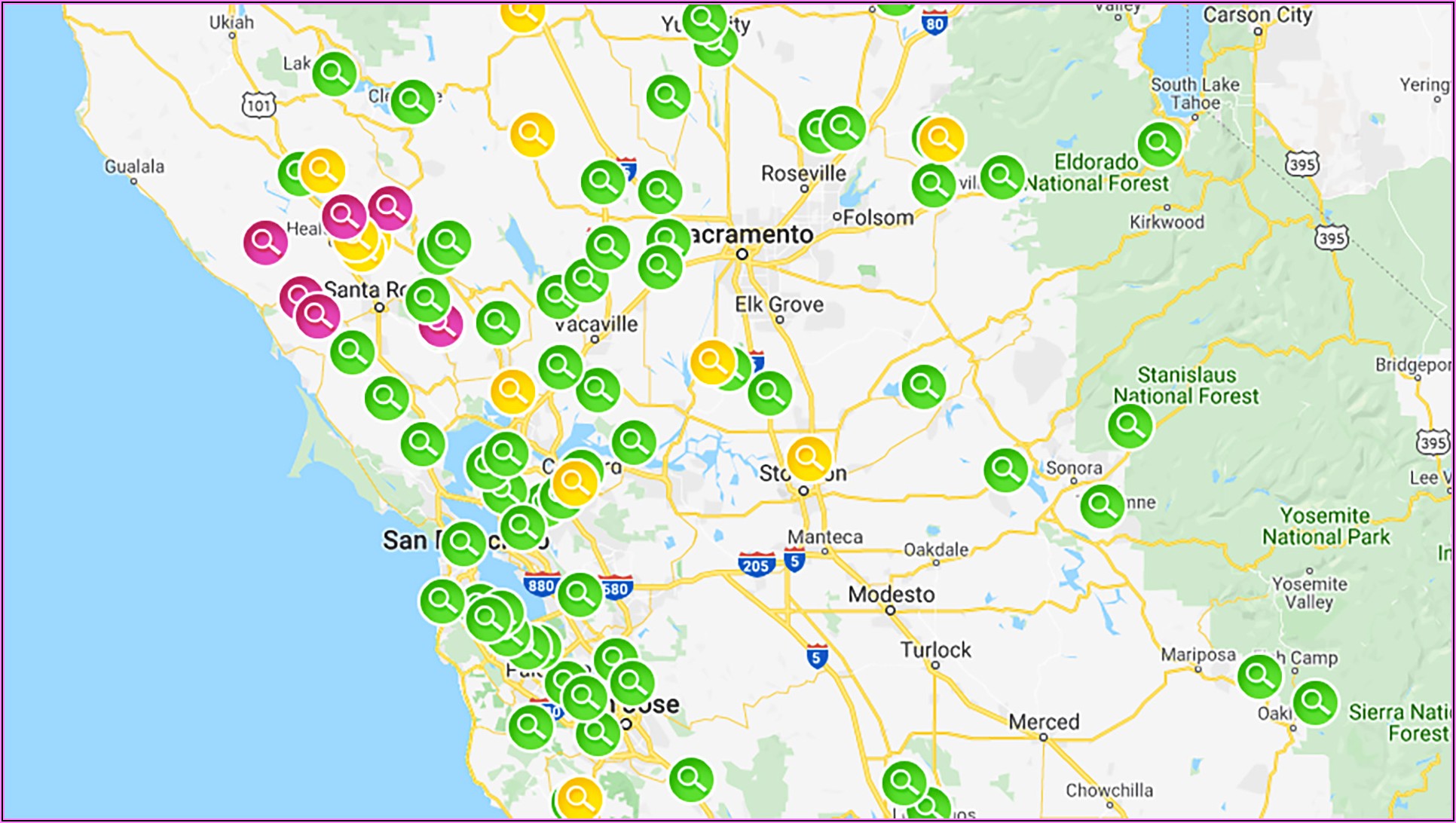 Pge Outage Map San Francisco
