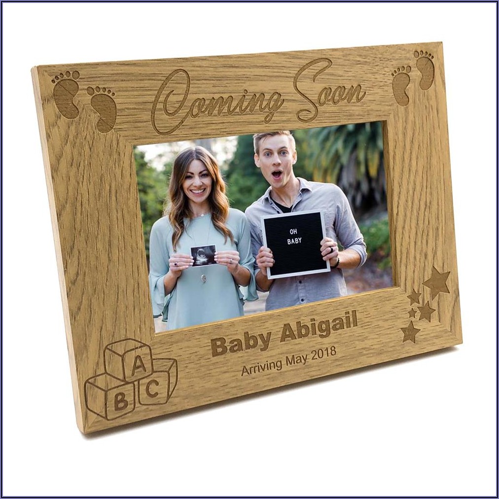 Pregnancy Announcement Photo Frame