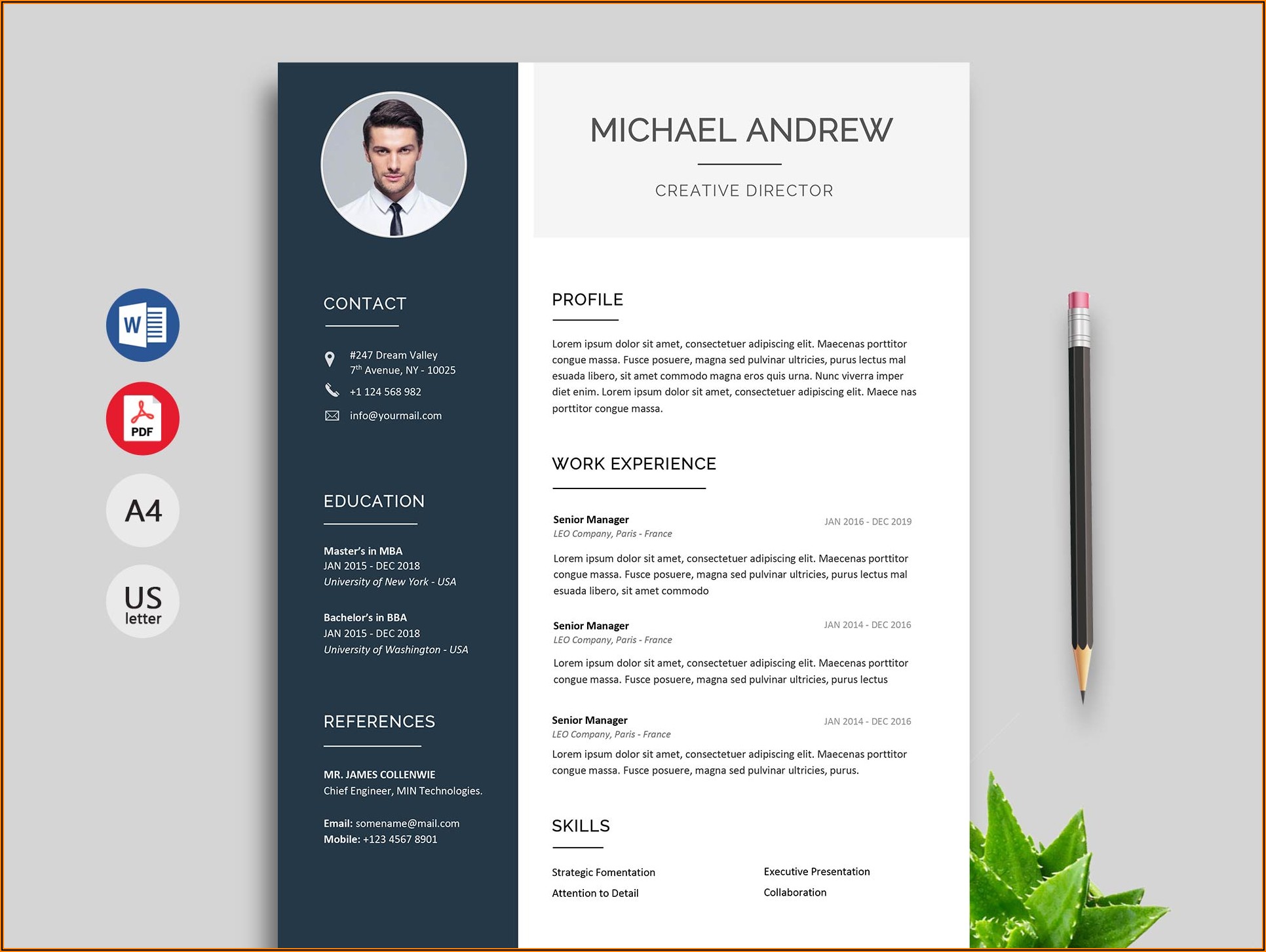 Cv Templates Free Download Word Document Indonesia Resume Resume Template Collections 