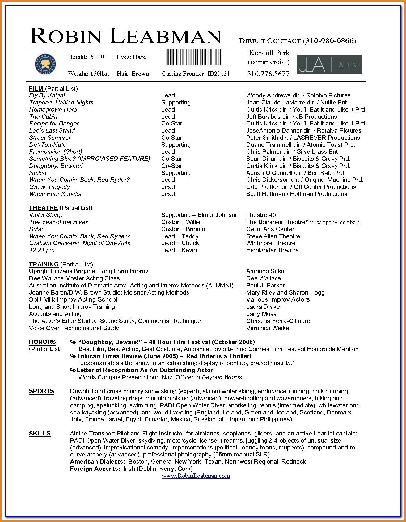 Resume Templates For Microsoft Word 2010