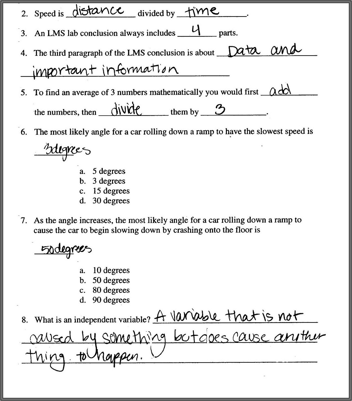 Science Worksheet For 6 Years Old