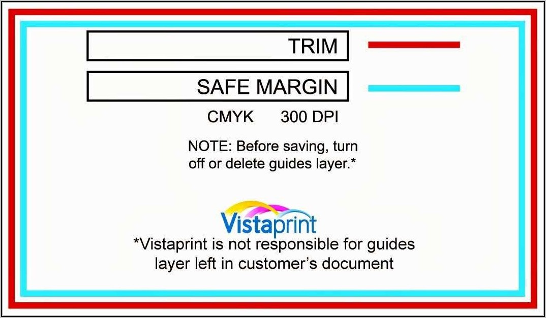Vistaprint Business Card Template