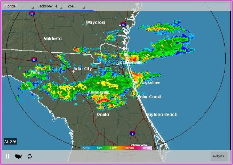 Weather Radar Map Jacksonville Florida