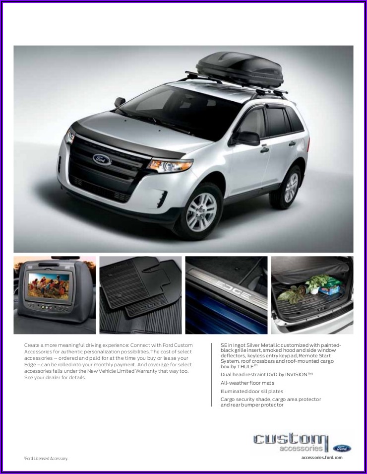 2011 Ford Edge Brochure Pdf