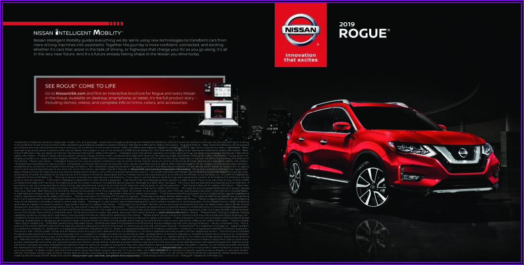 2018 Nissan Rogue Sport Brochure Pdf