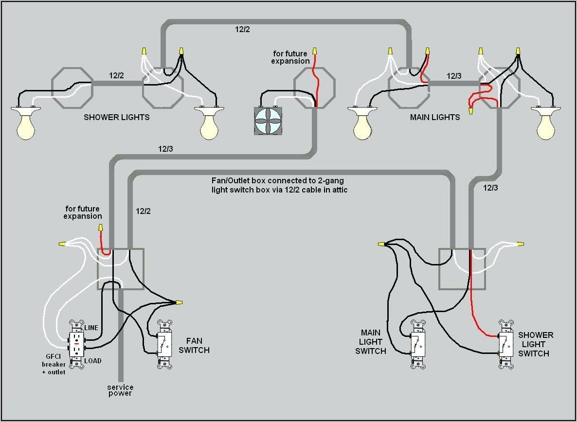3 Way 2 Light Switch Diagram